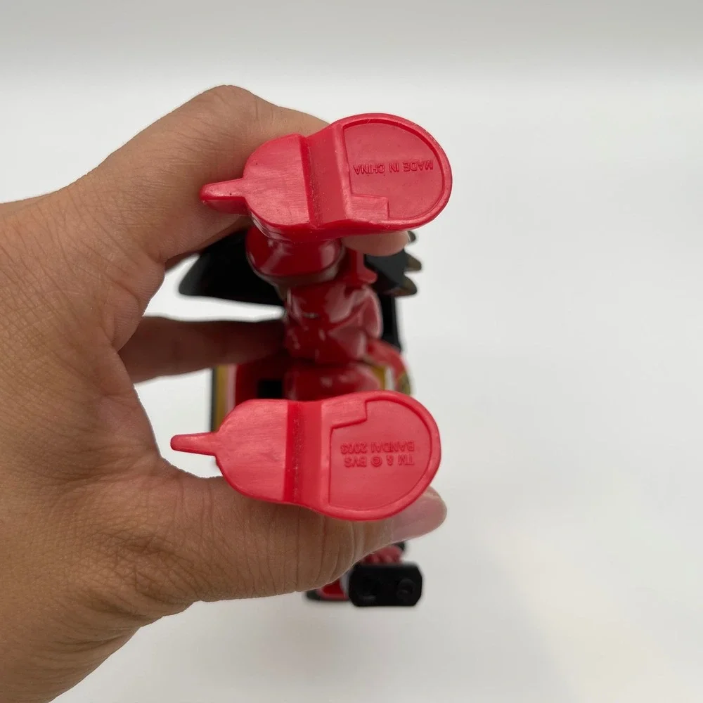 Bandai Power Rangers Dino Thunder Triassic Ranger Red Action Figure 2003 Vintage